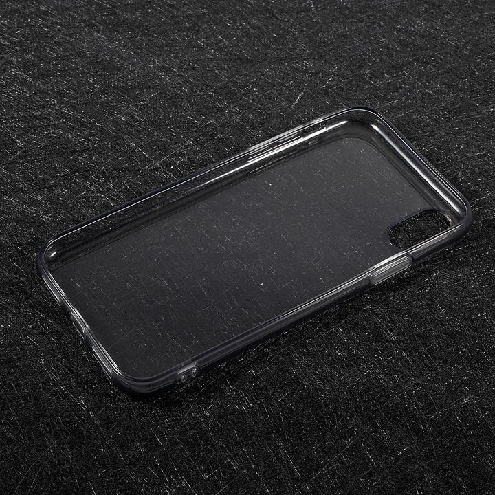 Actual product image Cover-Discount Silicone Rubber Case (Apple iPhone XS)
