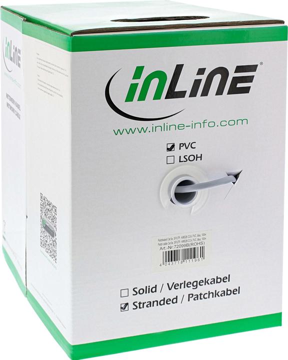 Produktbild InLine Patchkabel Cat.5e (SF/UTP, CAT5e, 500 m)