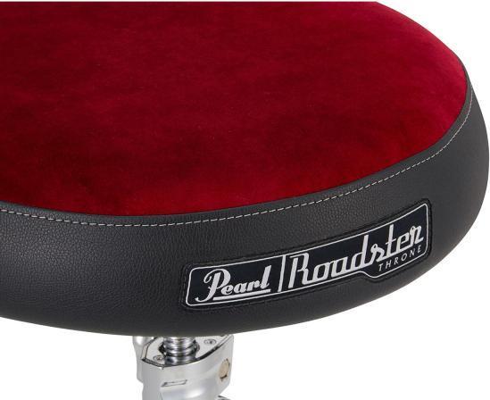Immagine prodotto Pearl Sgabello per batteria D-1500RST Roadster rosso (Poltrona del batterista)
