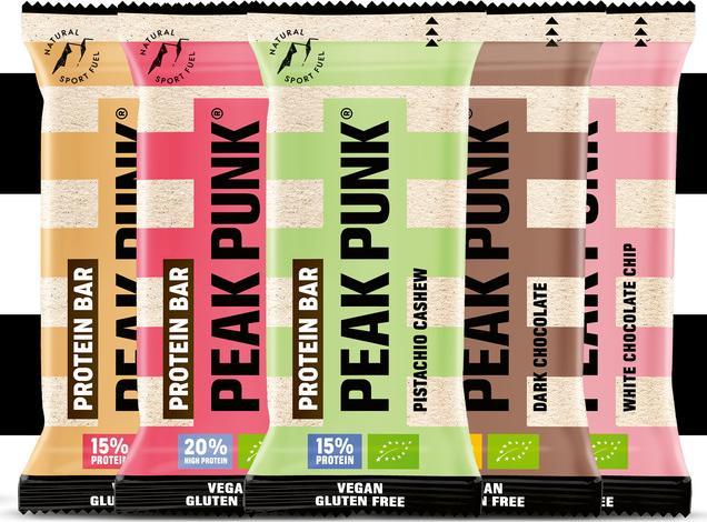 Image du produit Peak Punk ® Bio Protein Bar Bundle (3300 g, 60 pcs)