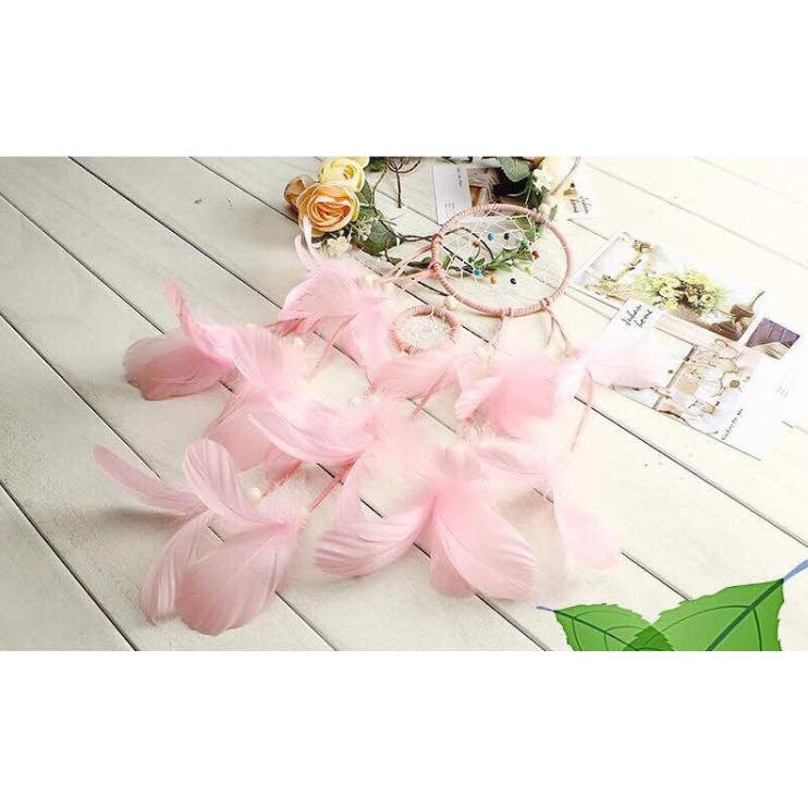 Cover-Discount DIY Bastel-Set Traumfänger Dreamcatcher basteln rosa
