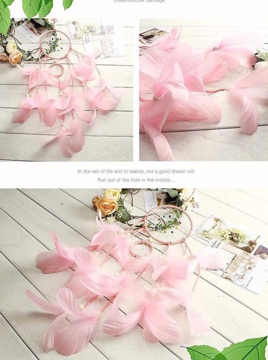 Produktbild Cover-Discount DIY Bastel-Set Traumfänger Dreamcatcher basteln rosa