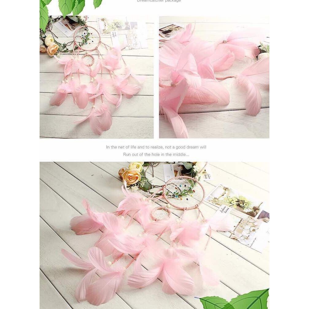 Thumbnail - Cover-Discount DIY Bastel-Set Traumfänger Dreamcatcher basteln rosa