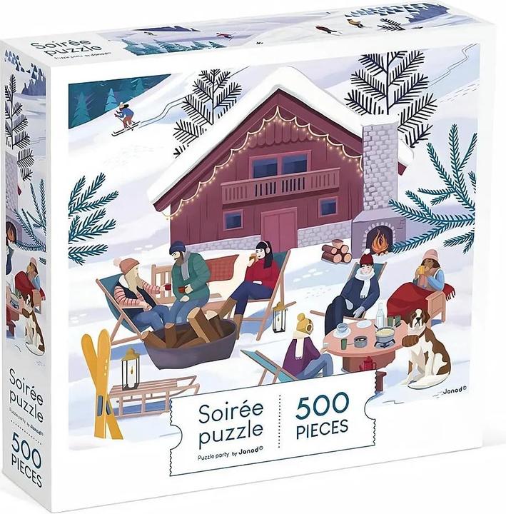 Immagine prodotto Janod Puzzle Winter in den Bergen (500 pezzi)