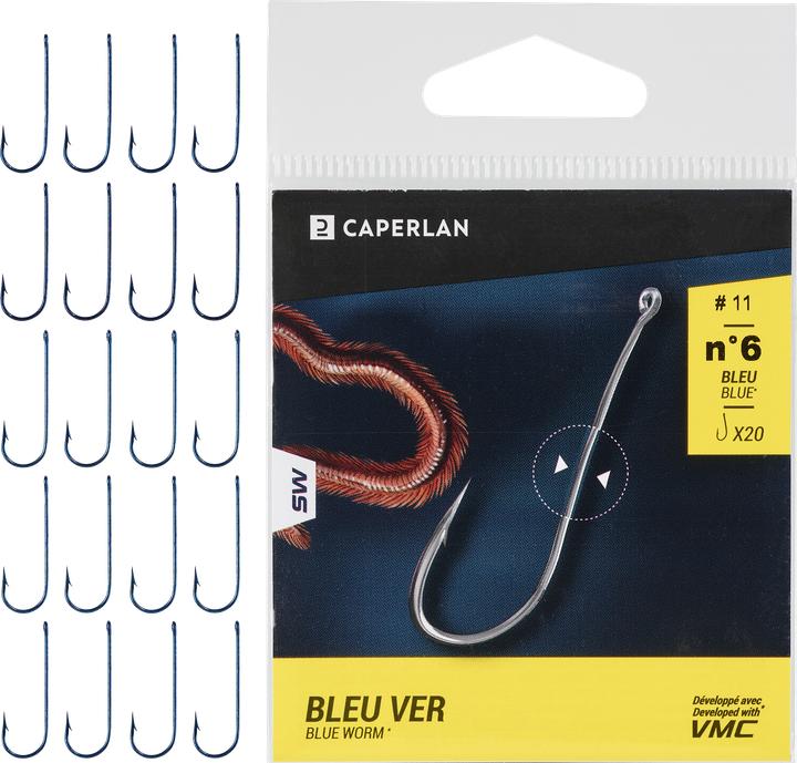 Actual product image Caperlan blue worm 150264