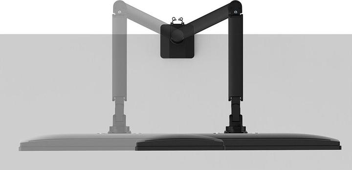 Image du produit Neomounts Support de table 100x100 9kg 17-35"/noir/entièrement mobile (Tables, 35", 9 kg)