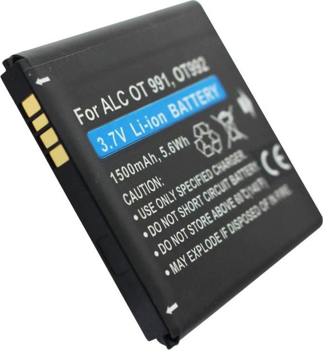 Produktbild Alcatel Akku One Touch 991 AkkuBY78, CAB32A0000C1, CAB32A0000C2, TLiB32A