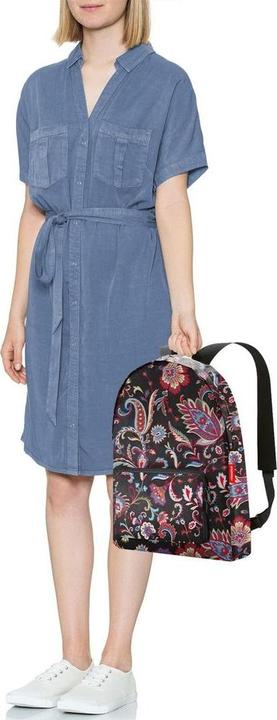 Actual product image reisenthel Backpack Mini Maxi Paisley Black (14 l)