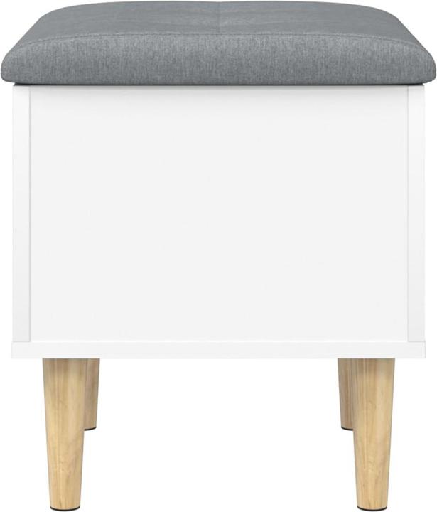 Immagine prodotto VidaXL Panca con vano portaoggetti Bianco 42x42x46 cm (42 cm)