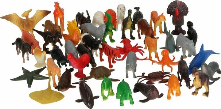 Immagine prodotto Ikonka Figure animali marini dinosauri selvatici set mix 48pz