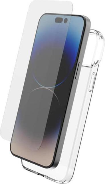 Actual product image My Way Apple iPhone 15 Plus Soft Cover+2D Screen Glass By Transparent (Apple iPhone 15 Plus)