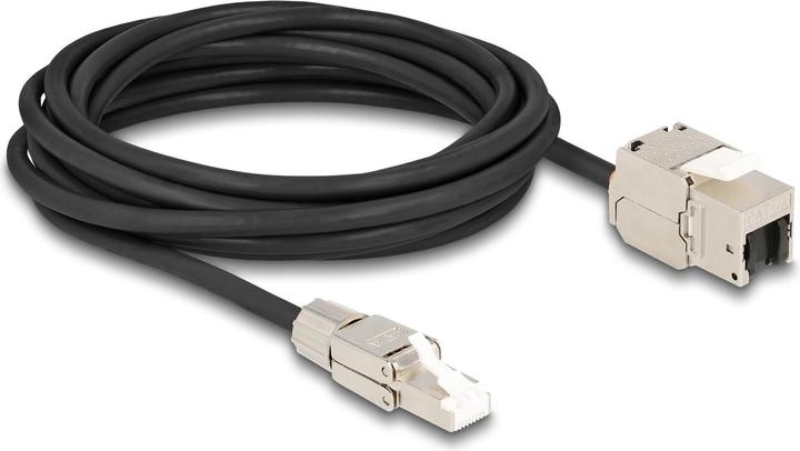 Immagine prodotto Delock Cavo RJ45 collegabile al modulo Keystone con presa RJ45 Cat.6A 5 m (S/FTP, CAT6a, 5 m)