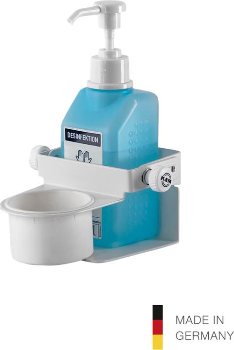 Produktbild K&M 80370 Desinfektionsmittel Halter weiss