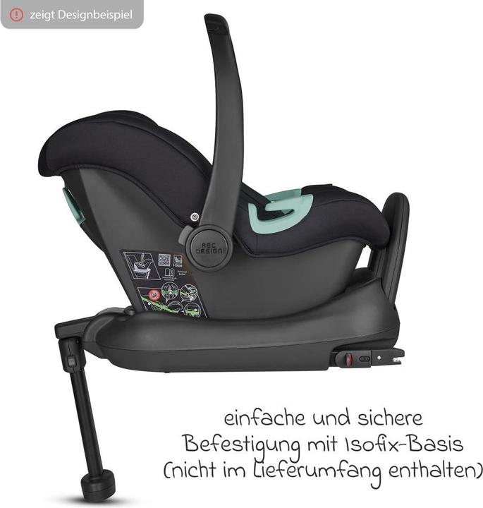 Produktbild ABC Design Babyschale Tulip (Autositz Gruppe 0+ / i-Size) (Babyschale, ECE R129/i-Size Norm)