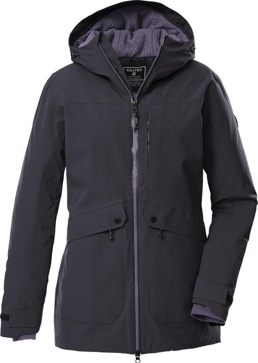 Actual product image Killtec Women's Functional Hooded Parka with Adjustable Cuffs and Reflective Elements (42)