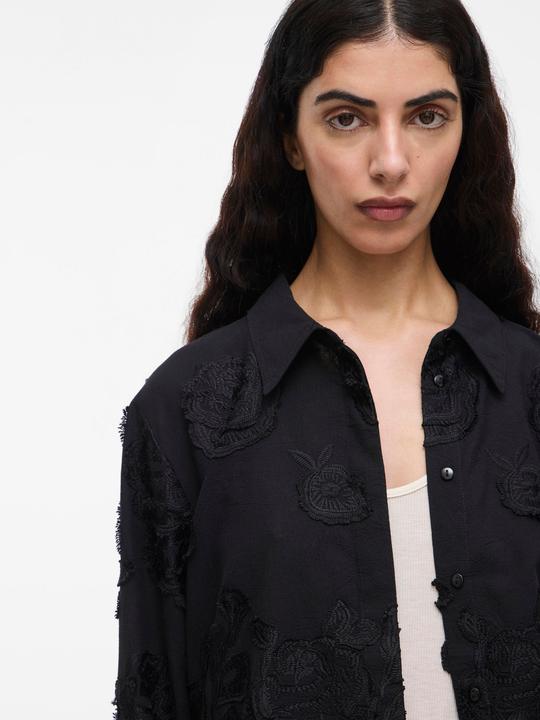 Produktbild Rouge Edit Geblümtes Langarmhemd (38)