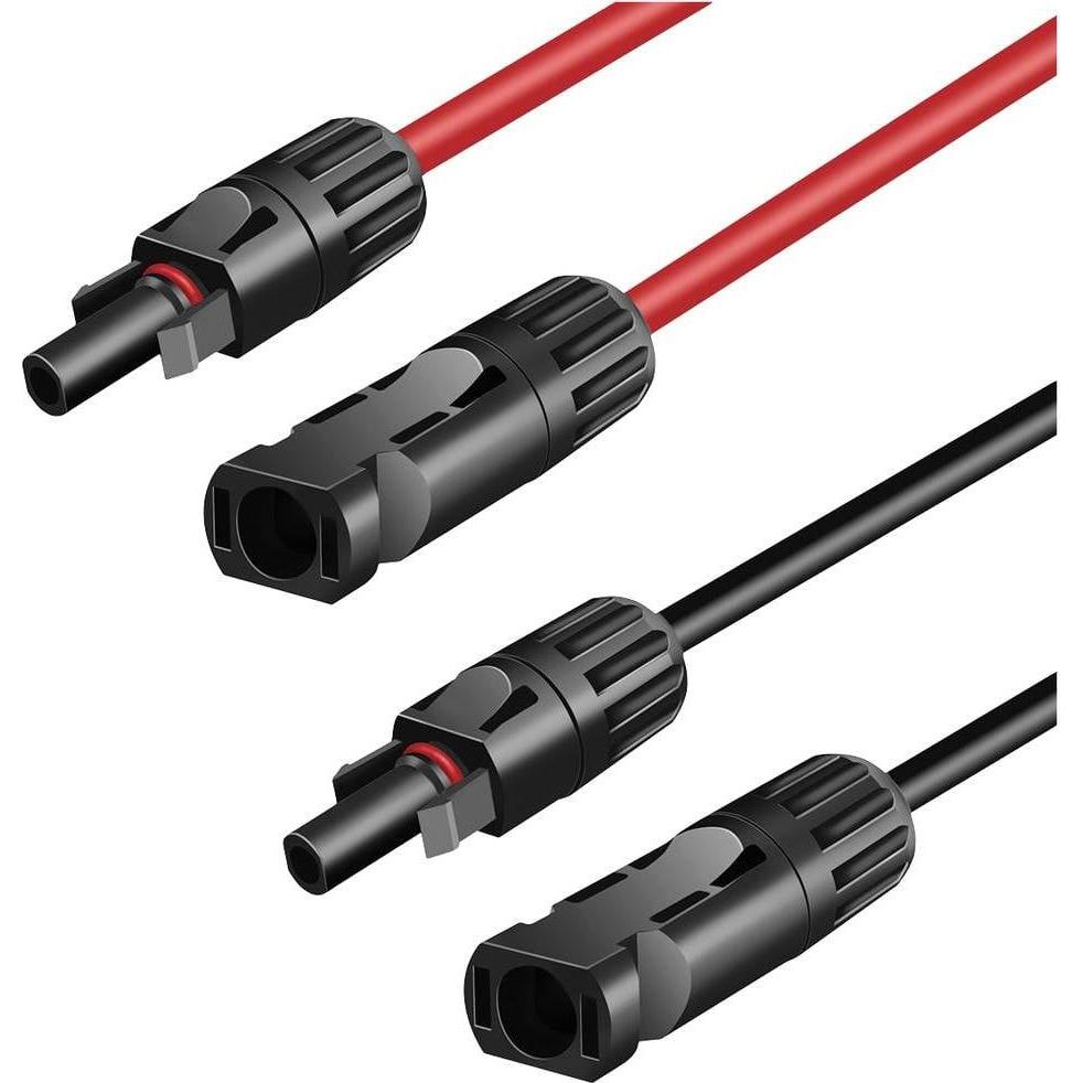 LogiLink, Zubehör Solarenergie, Solar Verlängerungskabel-Set (Solarkabel)