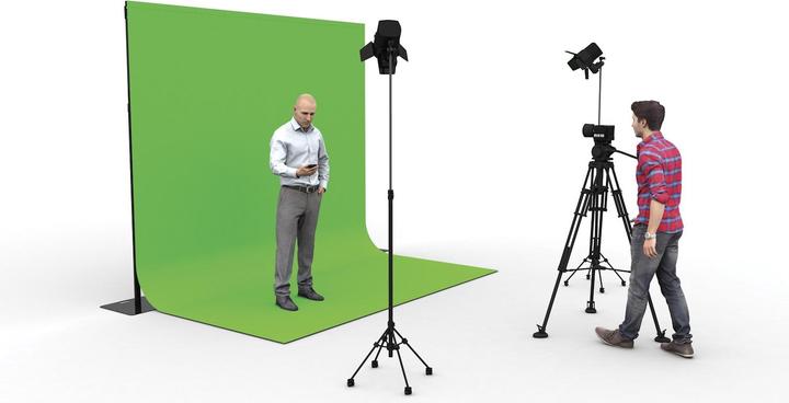 Actual product image Wentex P&D Chromakey Curtain 300(h) x 290(w)