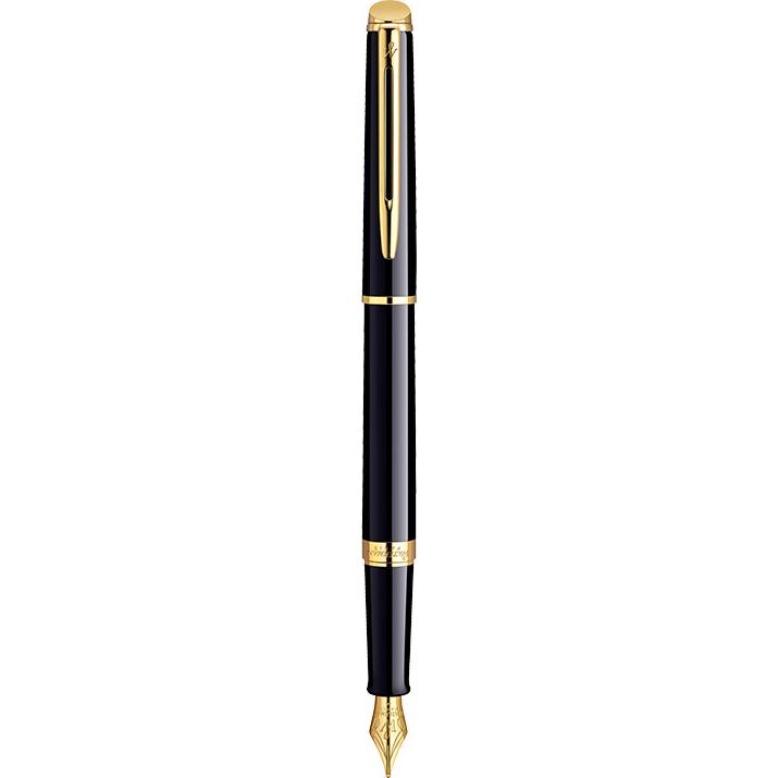 Thumbnail - Waterman, Schreibstifte, Hémisphère (Gold, Lack Schwarz, 1 x)
