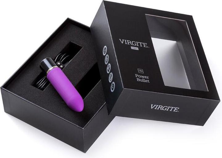 Actual product image Virgite Power Bullet purple