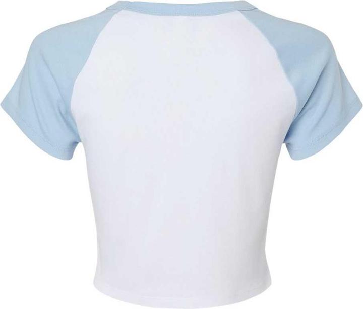Produktbild Bella Canvas Baby MicroRib Raglan TShirt (M)
