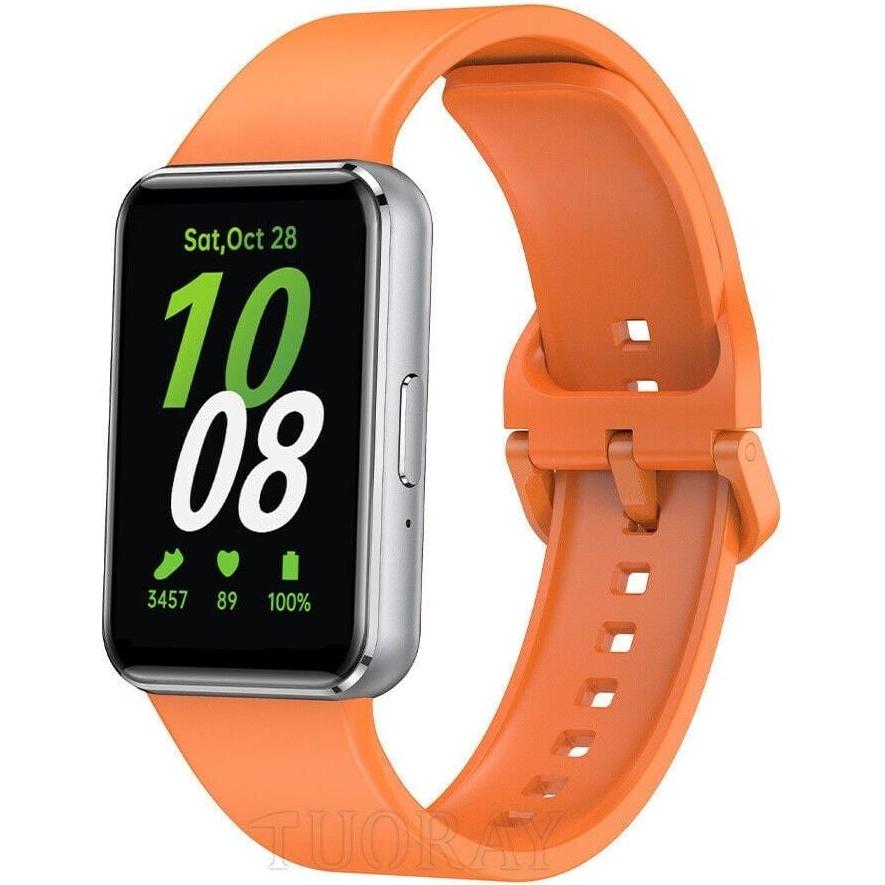 Strap-it Silikonarmband (Silikon), Uhrenarmband, Orange