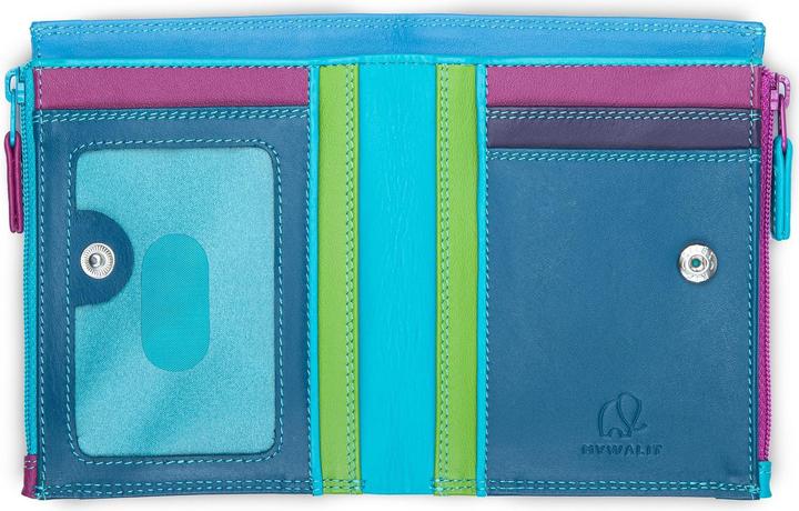 Actual product image Mywalit Geldbörse RFID Schutz Leder 9 cm