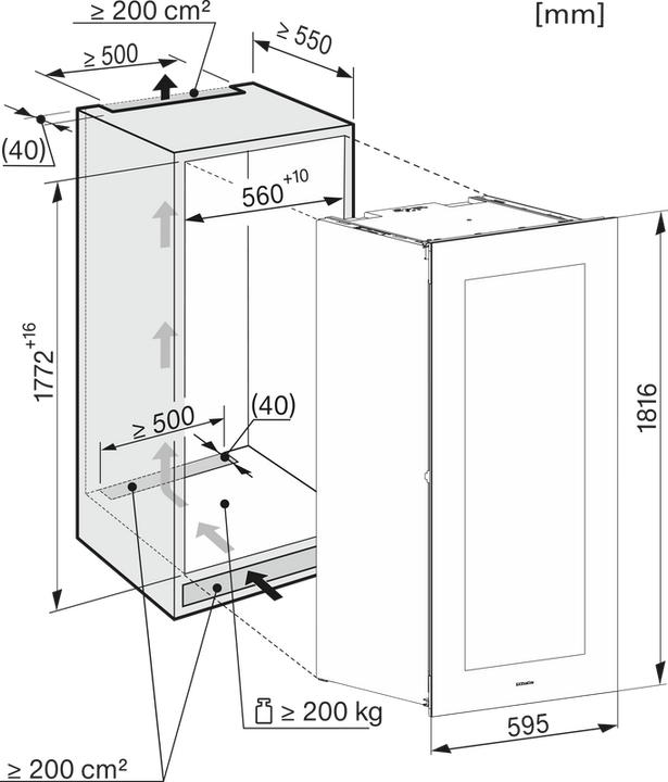 Miele KWT 6722 iGS-1 bw