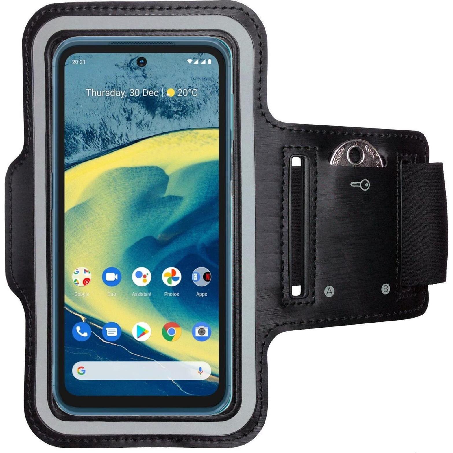 CoverKingz Sportarmband für Nokia XR20, Smartphone Sportarmband, Schwarz