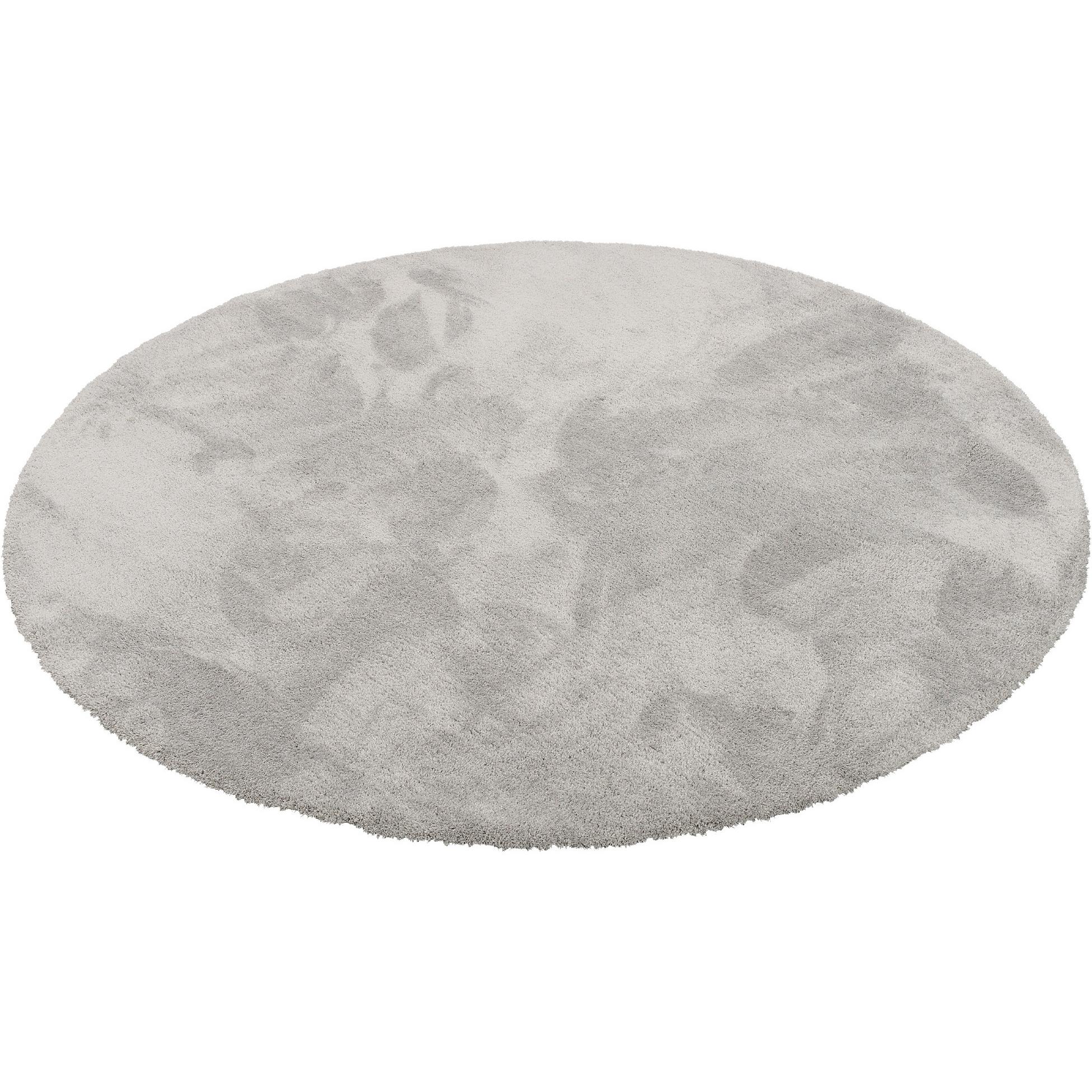 Snapstyle, Teppich, Luxus Hochflor Shaggy Teppich Velvet Rund (Ø 100 cm)