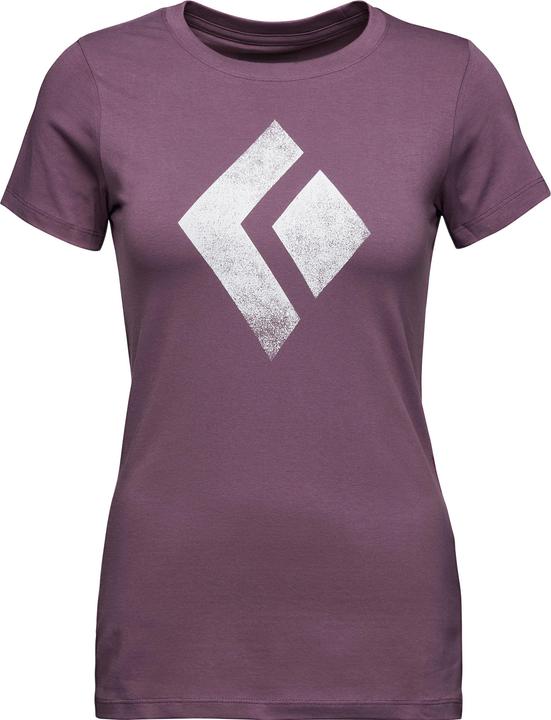 Black Diamond W Ss Chalked Up Tee