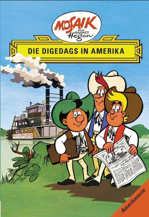 Produktbild Tessloff Die Digedags. Amerikaserie 01. Die Digedags in Amerika (Deutsch, Hannes Hegen, Lothar Dräger, 2005)