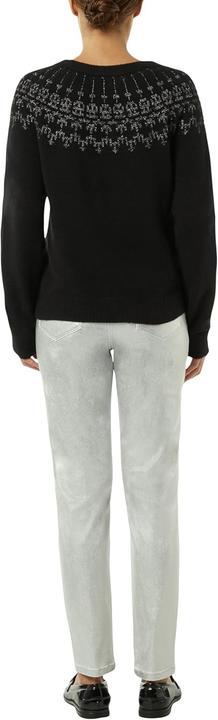 Produktbild Comma Strickpullover Strickpullover mit Norwegermuster (42)