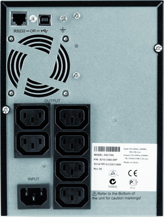 Immagine prodotto Eaton 5SC 750i (750 VA, 525 W, Interattivo linea UPS)