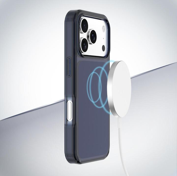 Actual product image Cellularline Cellular Line Back Cover Cube Mag Case iPhone 17 Pro - Blau (Apple iPhone 17 Pro)