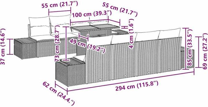 Produktbild vidaXL Caiden