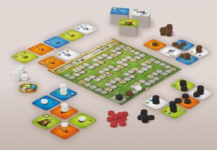 Immagine prodotto Skellig Games SKE47004 - Sagani, gioco da tavolo, 1-4 giocatori, età 8+ (edizione DE) (Tedesco)