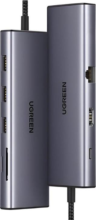 Actual product image Ugreen USB-C 9-In-1 Multifunction Adapter (USB-C, 9 ports)