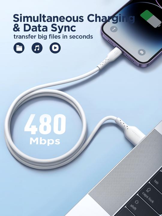 Produktbild Joyroom USB C — Lightning (1 m, USB 3.0, 30 W)