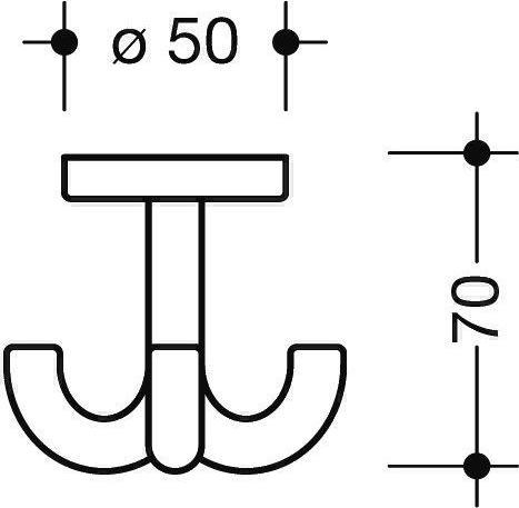 Image du produit Hewi Patère
