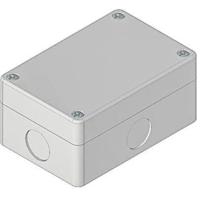 Rs Pro Steuerstation Leergehäuse x Ø 22mm, 105 x 7 (Gehäuse), Elektronikzubehör + Gehäuse, Grau