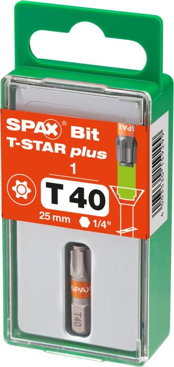 Image du produit Spax BIT T-STAR PLUS T40 25mm S