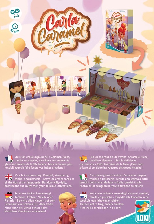 Produktbild Magni Würfelspiel Carla Caramel (Deutsch)