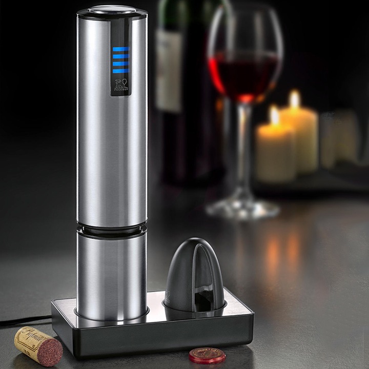 Actual product image Peugeot Corkscrew Elis Silver (Electric corkscrew)