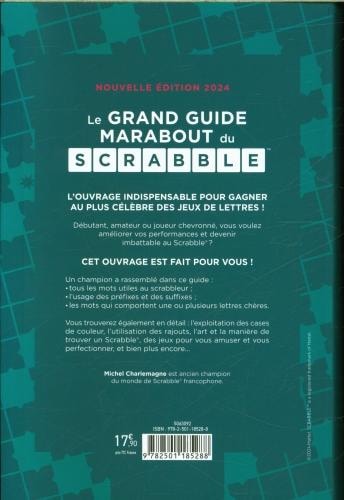 Produktbild Le grand guide du Scrabble (Französisch, Charlemagne Michel, 2024)