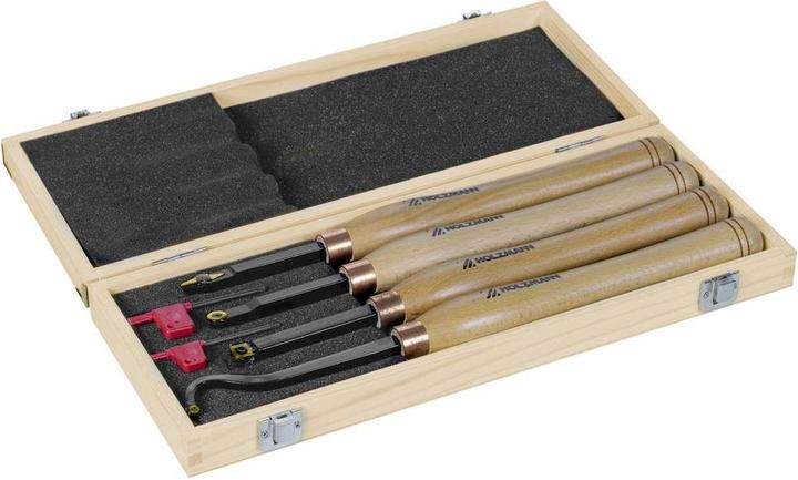 Immagine prodotto Holzmann Drechseleisenset mit aust.HM Schneidplatte