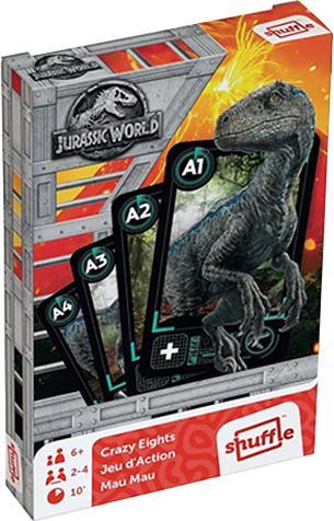 Actual product image Jurassic World Cartamundi Card Game (Pack of 8)