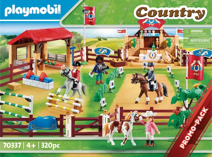 Produktbild Playmobil Reitturnierplatz (70337, Playmobil Country)