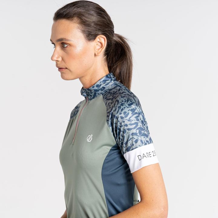Produktbild Dare2b Follow Through Leopard Print Radtrikot (40)