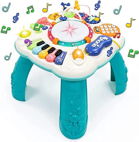 Activity Board Table de jeu 6 en 1 Jouet d'enfant Centre d'activité bébé Jouet musical